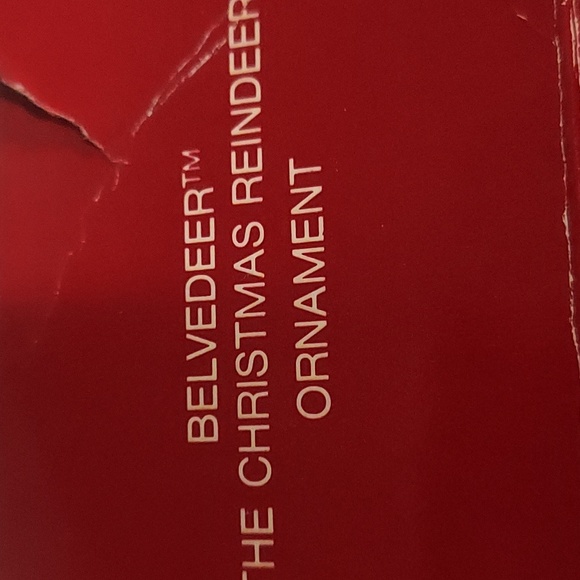 Reindeer Xmas Tree Ornament - Picture 5 of 6